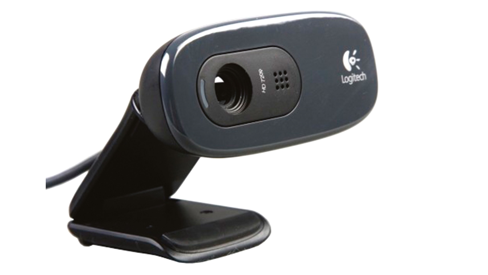 Logitech C270 HD Webcam (Black) 