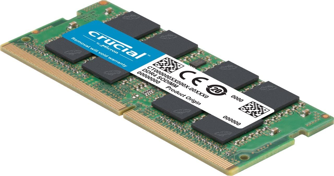 Crucial 16GB DDR4-2400 MT/s (PC4-19200) SODIMM 260-Pin Laptop Memory 