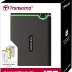 TRANSCEND Storejet 25M3 Hard Disk 4TB, USB 3.1 External Hard Drive